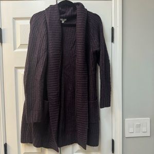 Sonoma purple cardigan